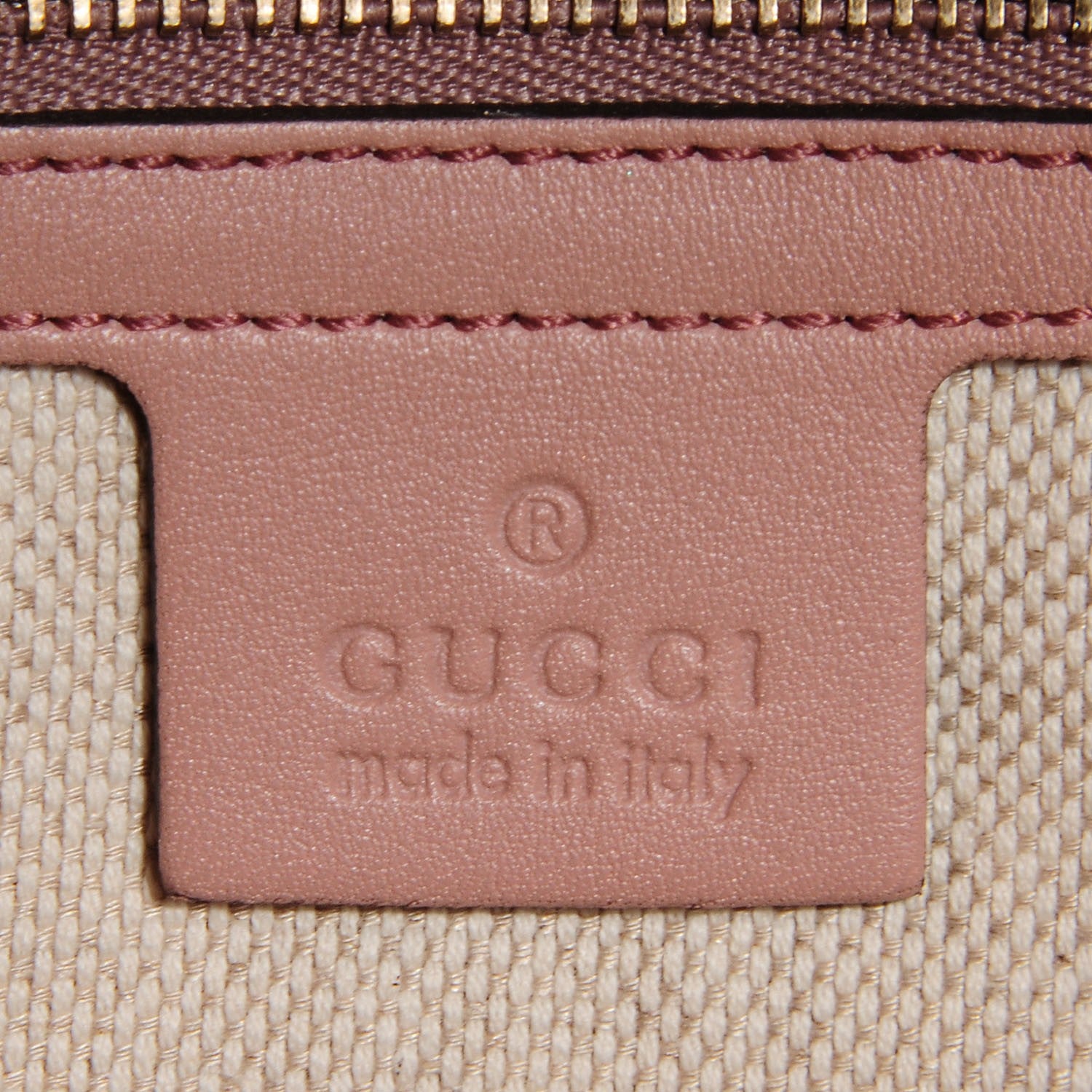 Gucci Soft Patent Medium Soho Clutch Dark Cipria 6 of 7