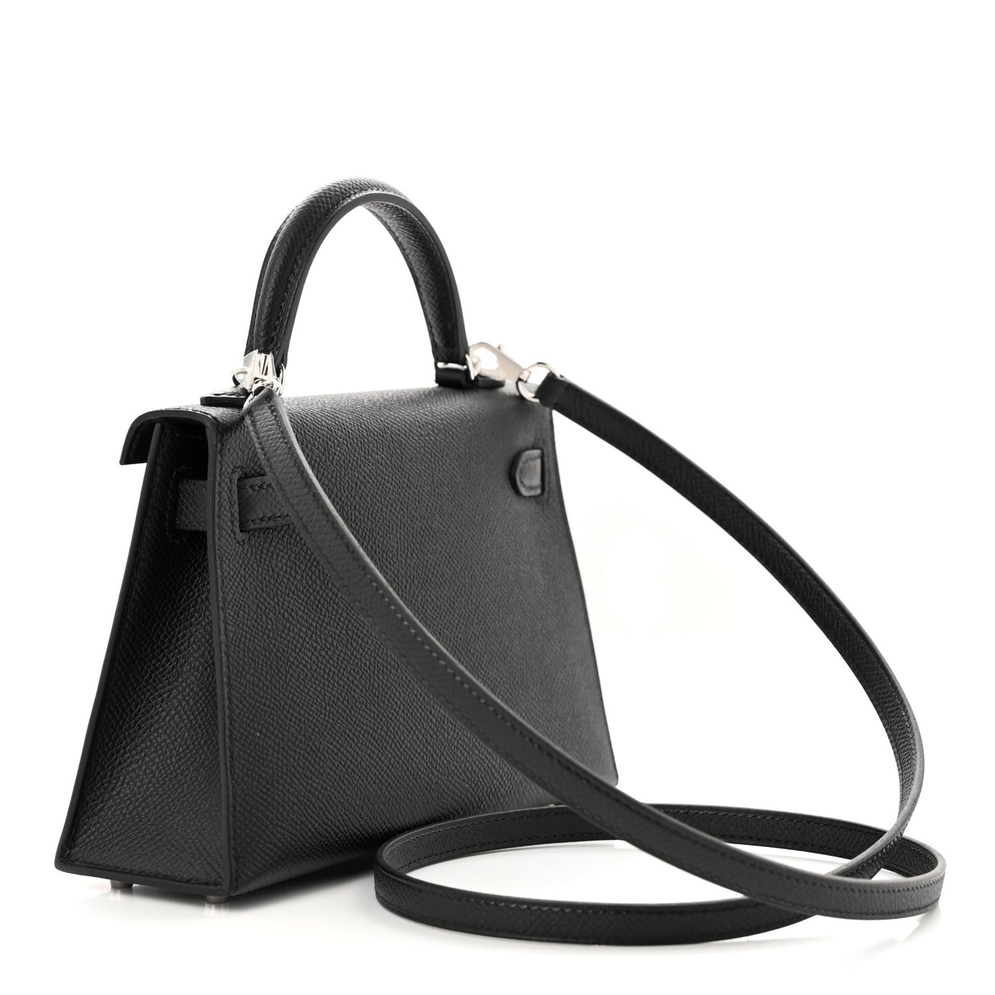 Epsom Mini Kelly Sellier 20 Black