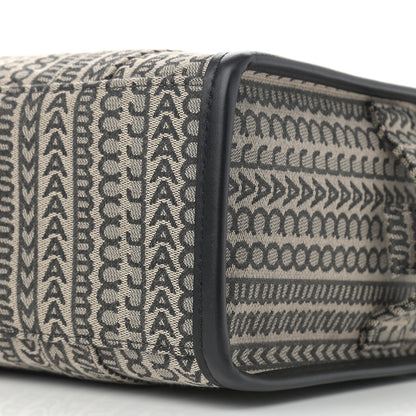 Marc Jacobs Cotton Jacquard Monogram Medium The Traveler Tote Bag Beige Multicolor 11 of 14