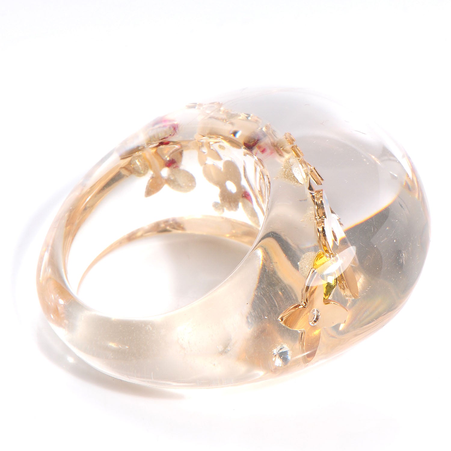 Louis Vuitton Inclusion Ring 6.5 Transparent 3 of 4