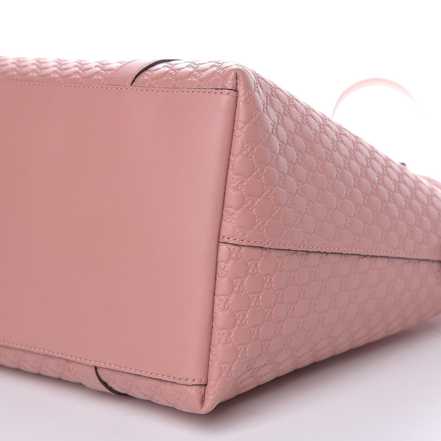 Soft Microguccissima Large Dome Satchel Soft Pink