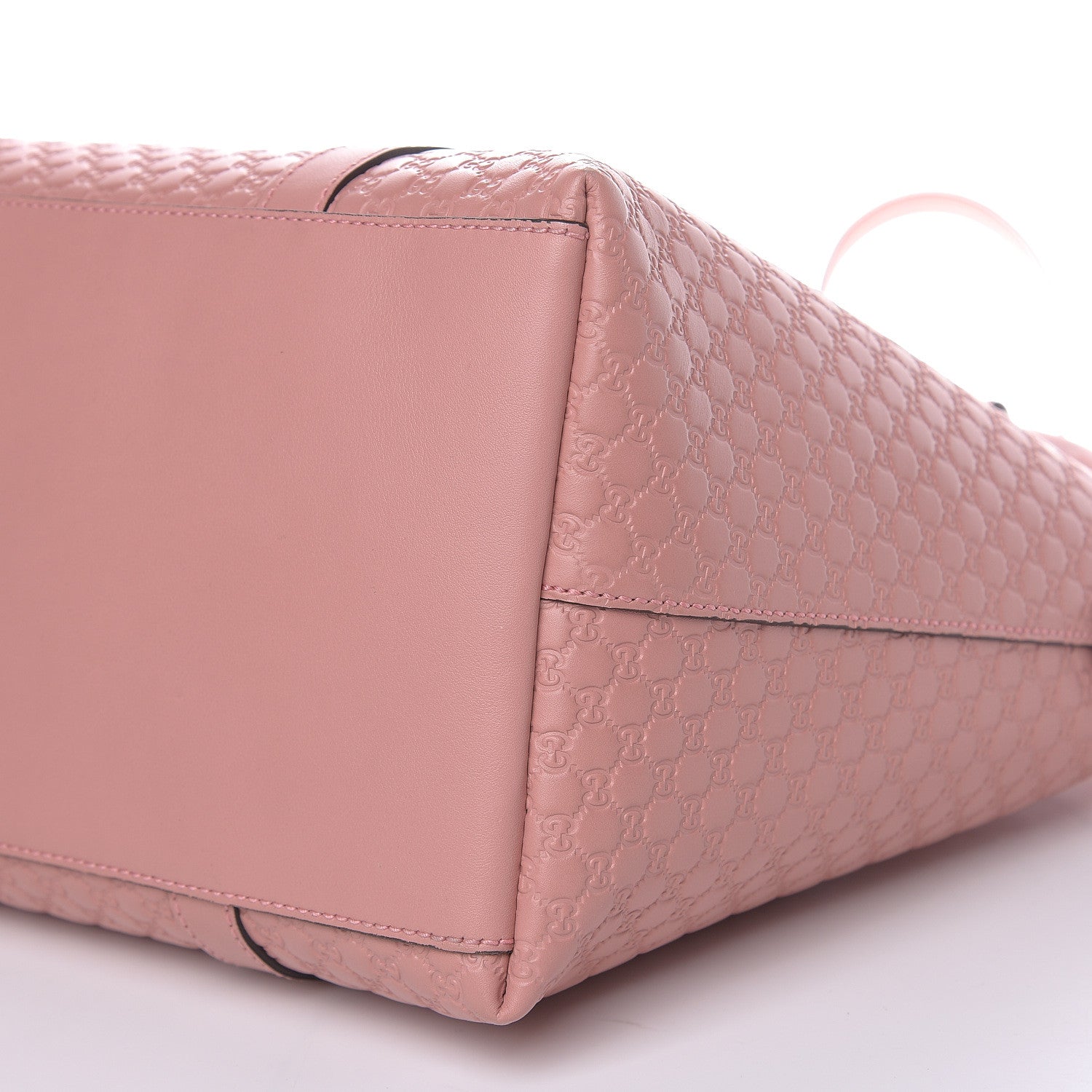 Gucci Soft Microguccissima Large Dome Satchel Soft Pink 9 of 10