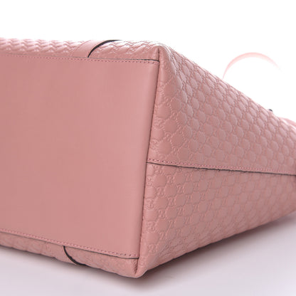 Gucci Soft Microguccissima Large Dome Satchel Soft Pink 9 of 10