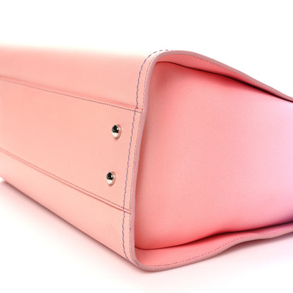 Chanel Shaded Calfskin Medium Deauville Tote Light Purple Pink Coral 11 of 15