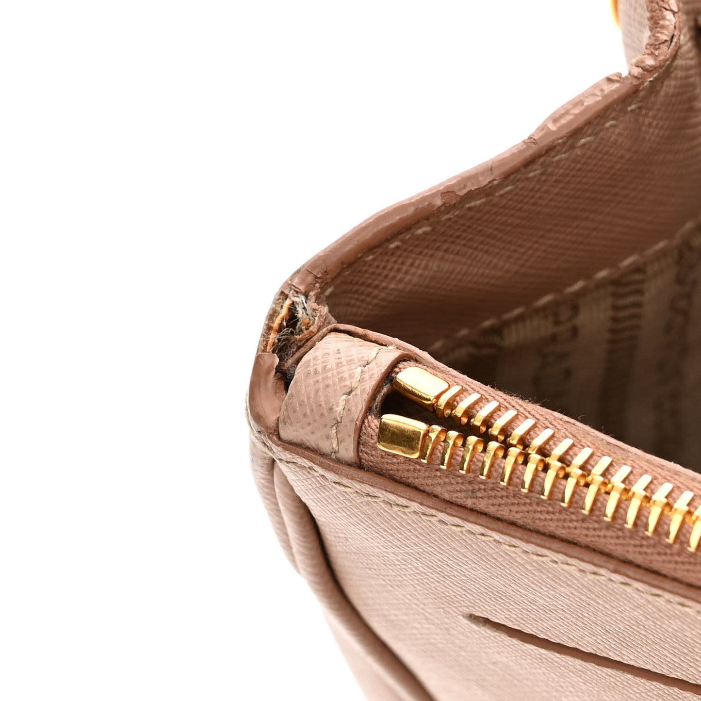 Saffiano Medium Galleria Double Zip Tote Cammeo