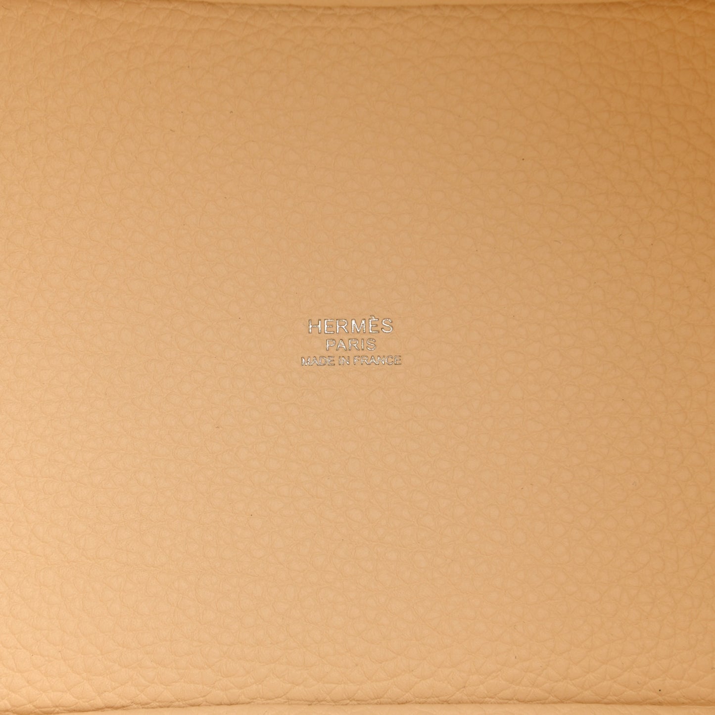 Taurillon Clemence Ostrich Touch Picotin Lock 18 PM Nata Jaune Citron