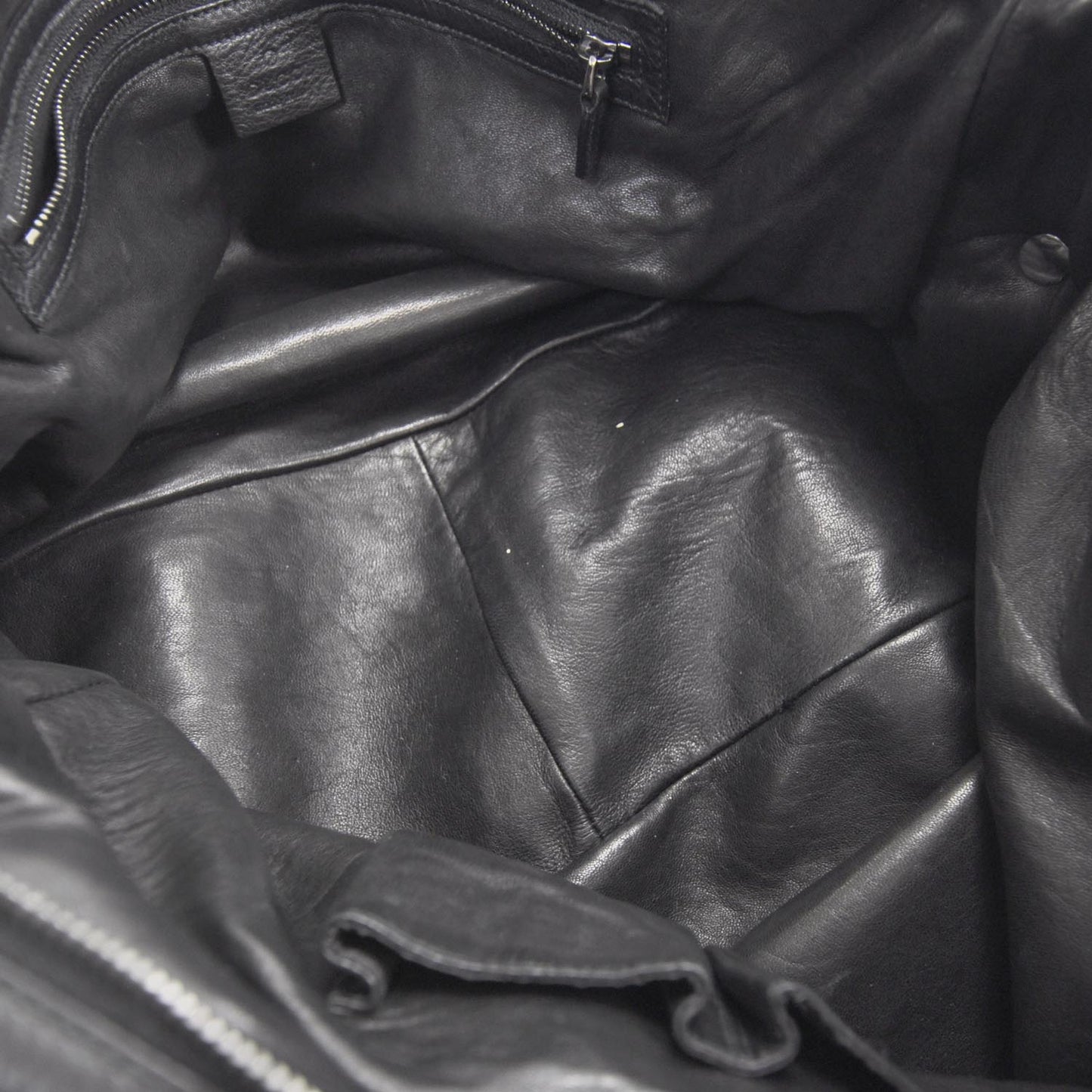 Leather Icon Bit Large Boston Black