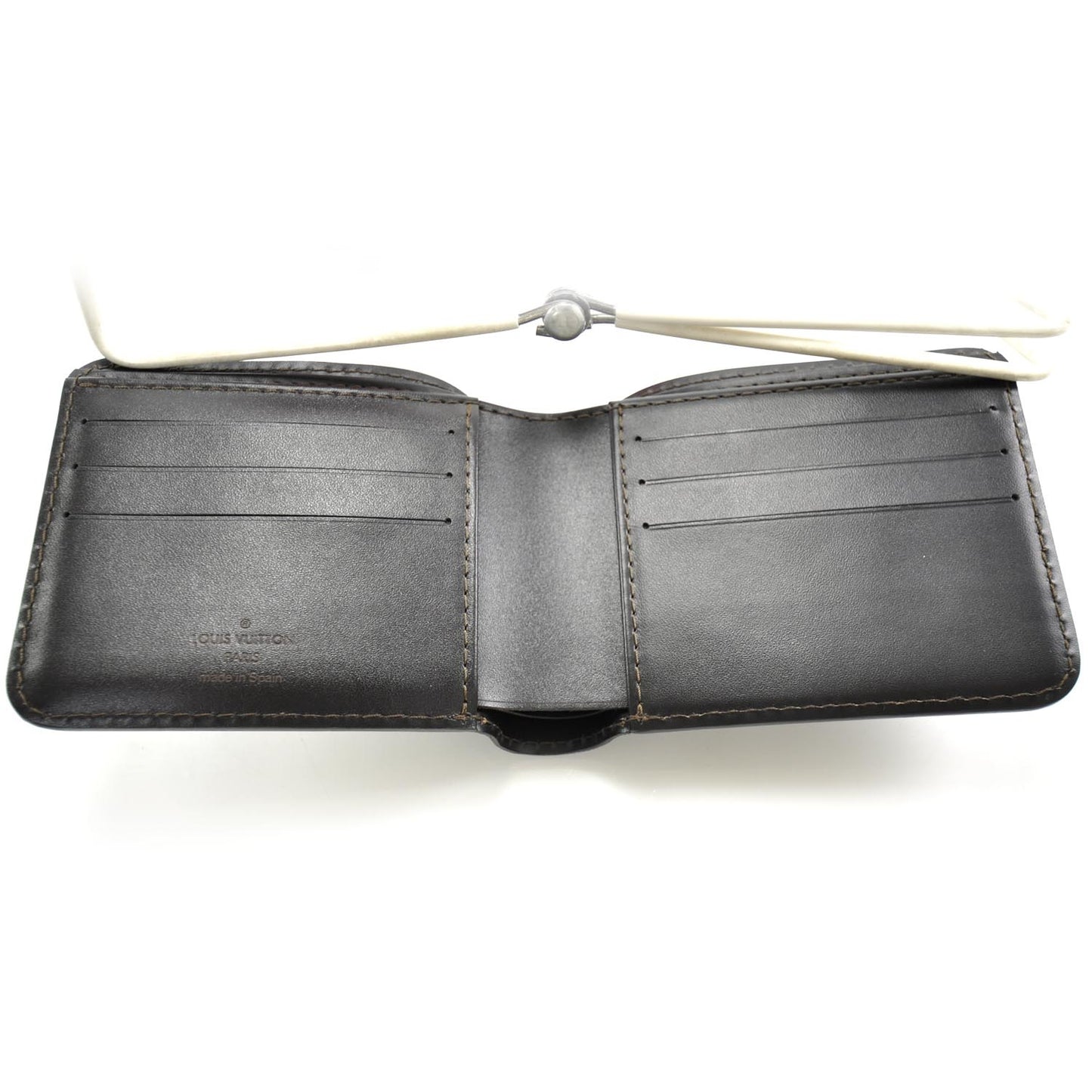 Utah Leather Billfold 6 Cards Wallet Coffee
