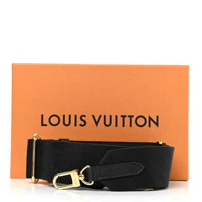 Louis Vuitton Canvas Adjustable Shoulder Strap Black 4 of 4