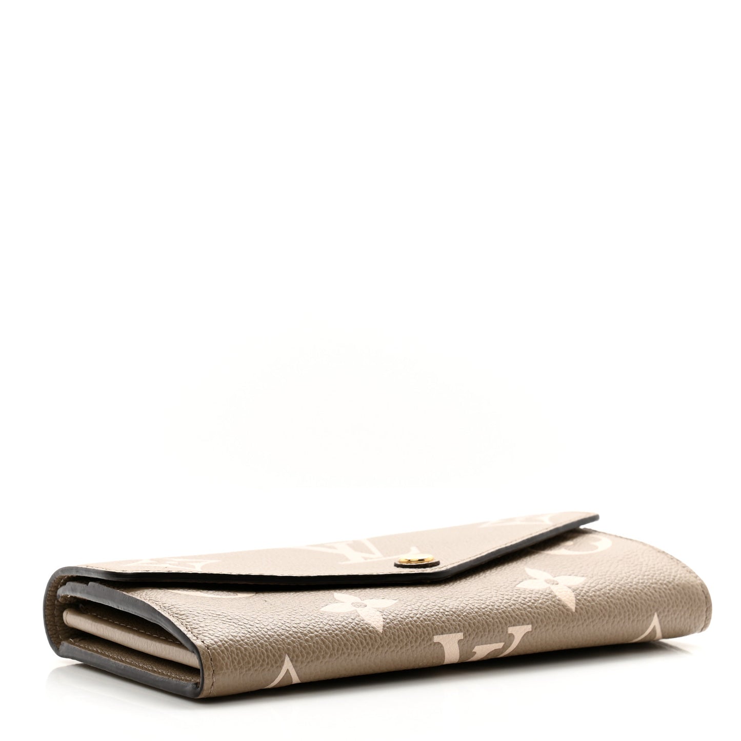 Empreinte Monogram Giant Sarah Wallet Tourterelle Creme