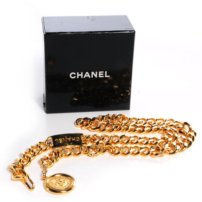 Chanel Chain CC 31 Rue Cambon Medallion Belt Gold 6 of 6