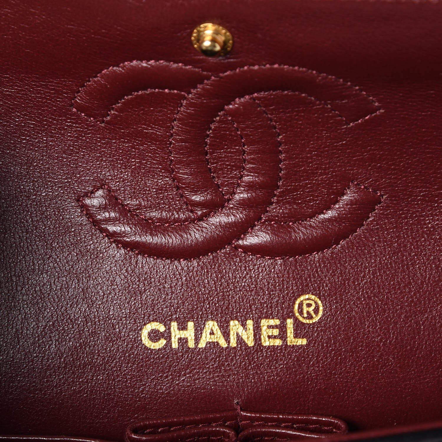 Chanel Lambskin Quilted Small Double Flap Black 7 of 11