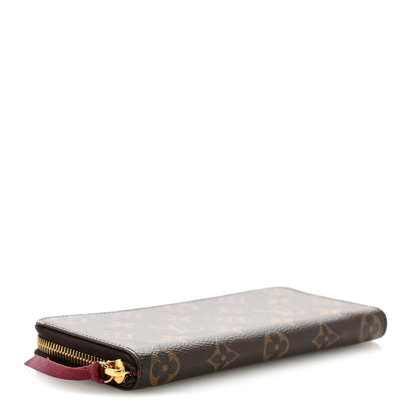 Monogram Clemence Wallet Fuchsia
