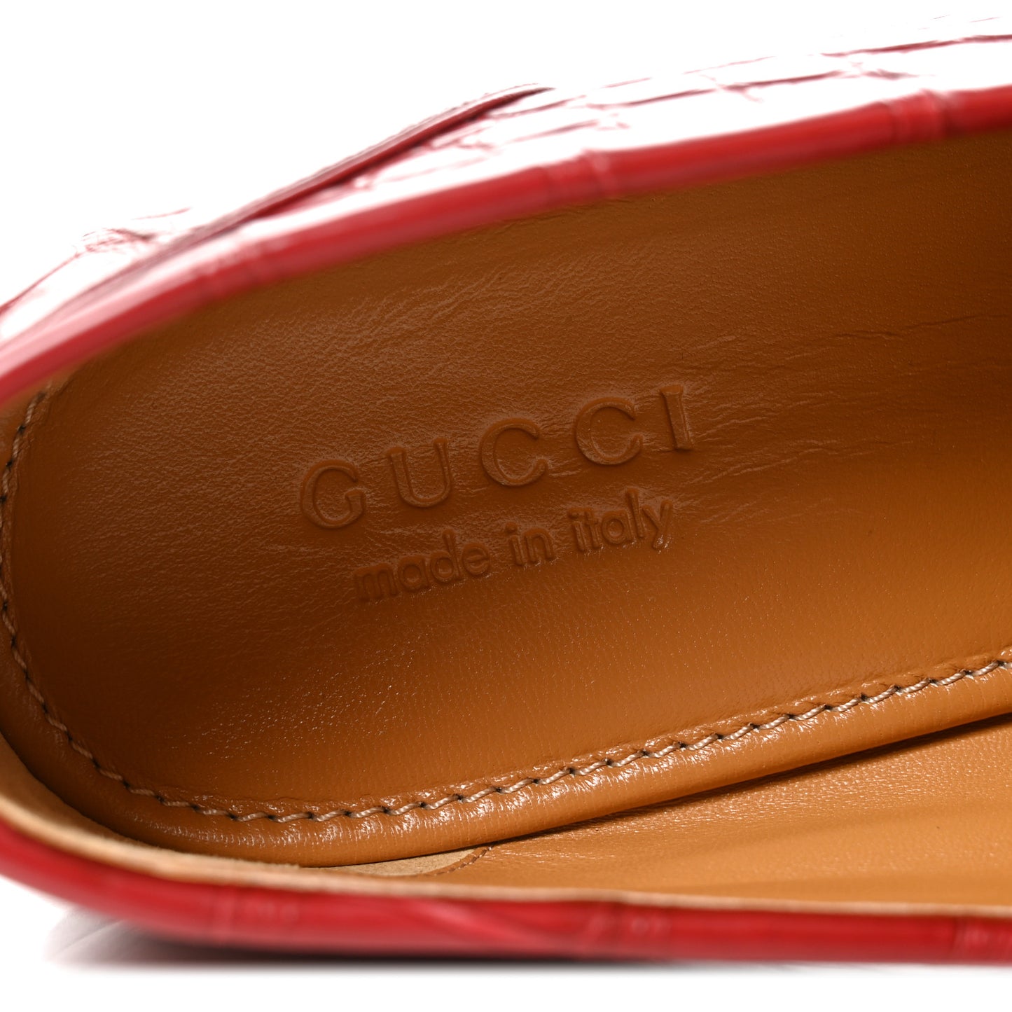 Alligator Mens Jordaan Loafers 10 Cherry Red