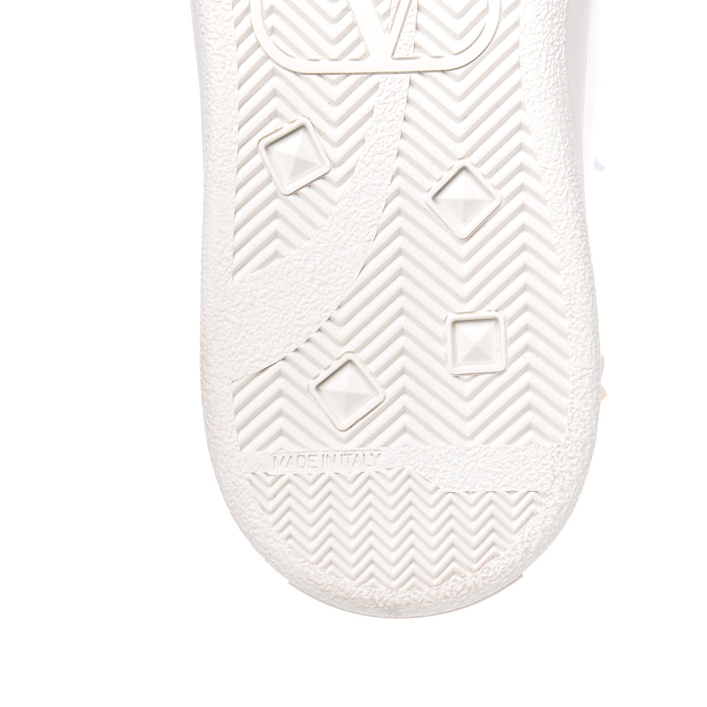Calfskin Womens Backnet Sneakers 37.5 White
