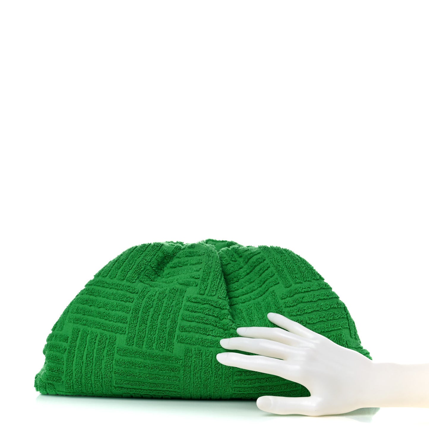 Sponge Fabric The Pouch Clutch Grass