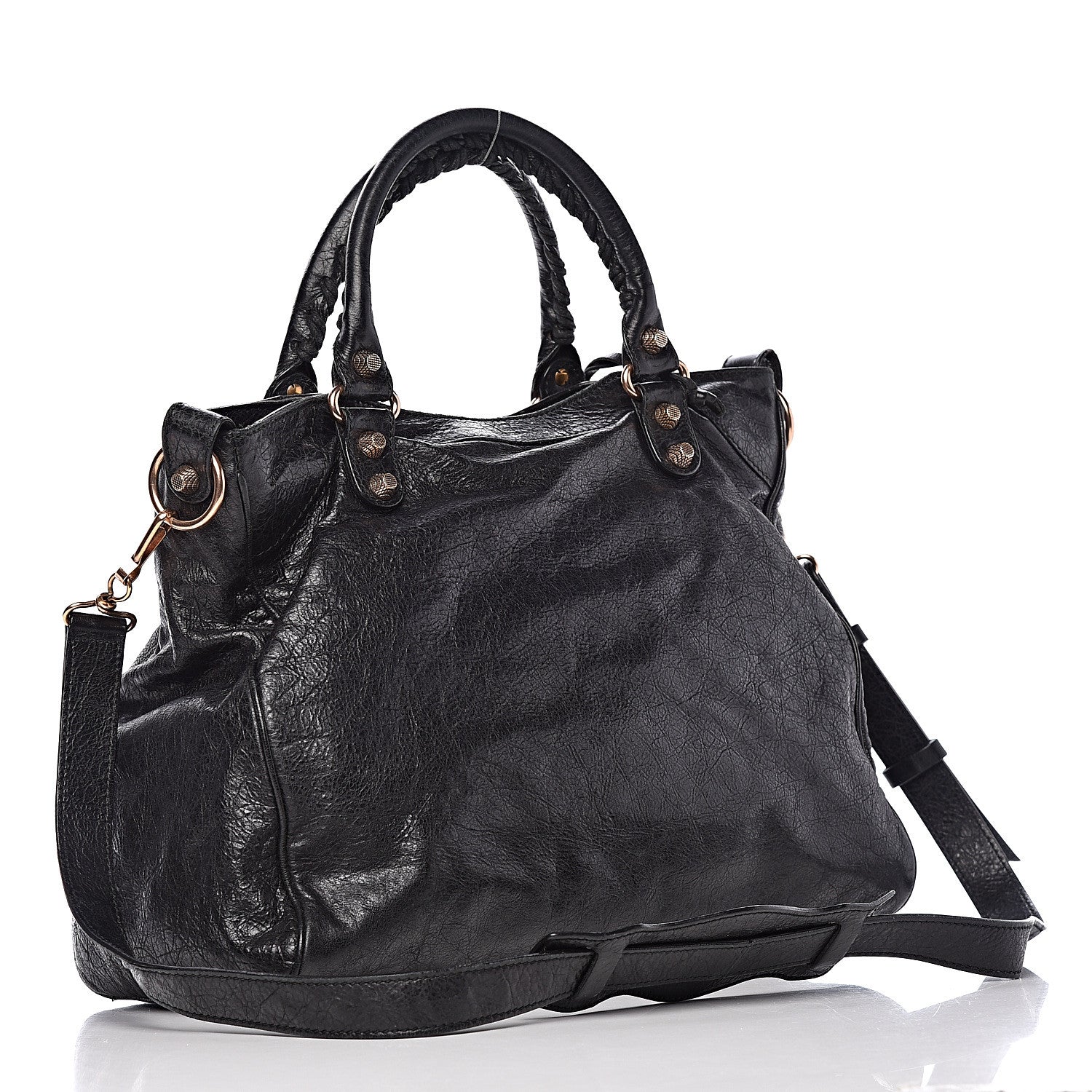 Balenciaga Agneau Giant 12 Rose Gold Hardware Velo Black 4 of 11