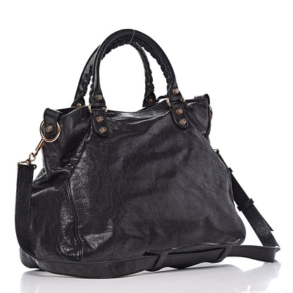 Balenciaga Agneau Giant 12 Rose Gold Hardware Velo Black 4 of 11