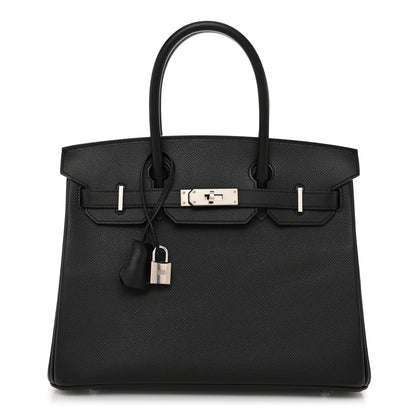 Hermes Epsom Birkin 30 Black 1 of 12