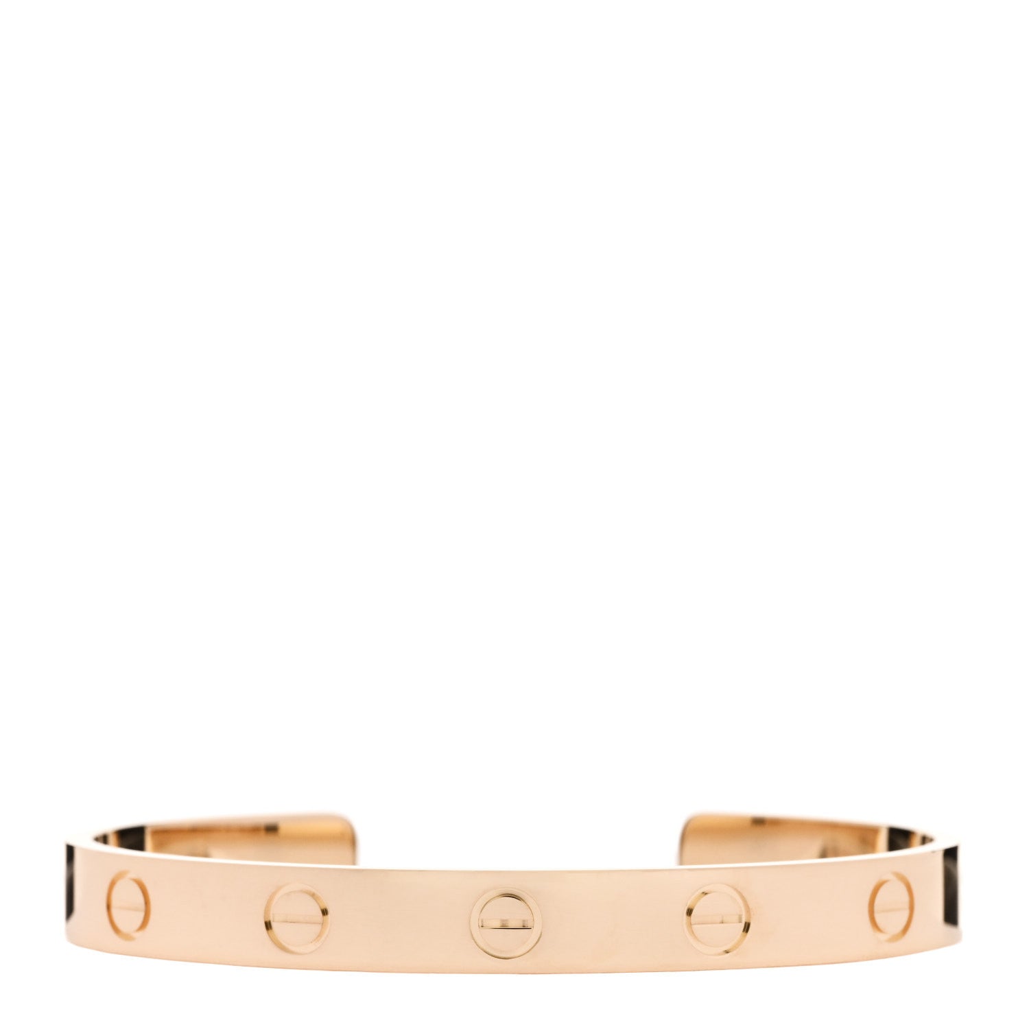 Cartier 18K Yellow Gold LOVE Cuff Bracelet 16 1 of 4
