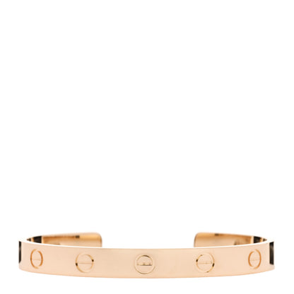 Cartier 18K Yellow Gold LOVE Cuff Bracelet 16 1 of 4
