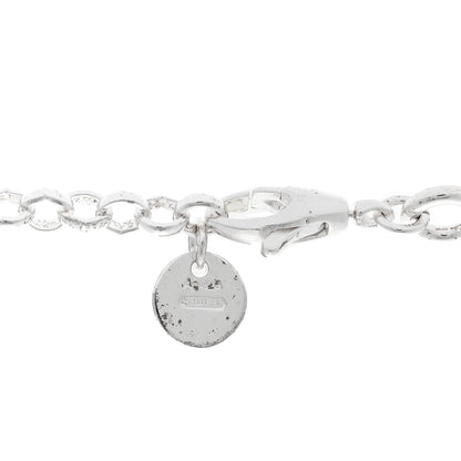 Gucci Sterling Silver Interlocking GG Pendant Beaded Necklace 5 of 6