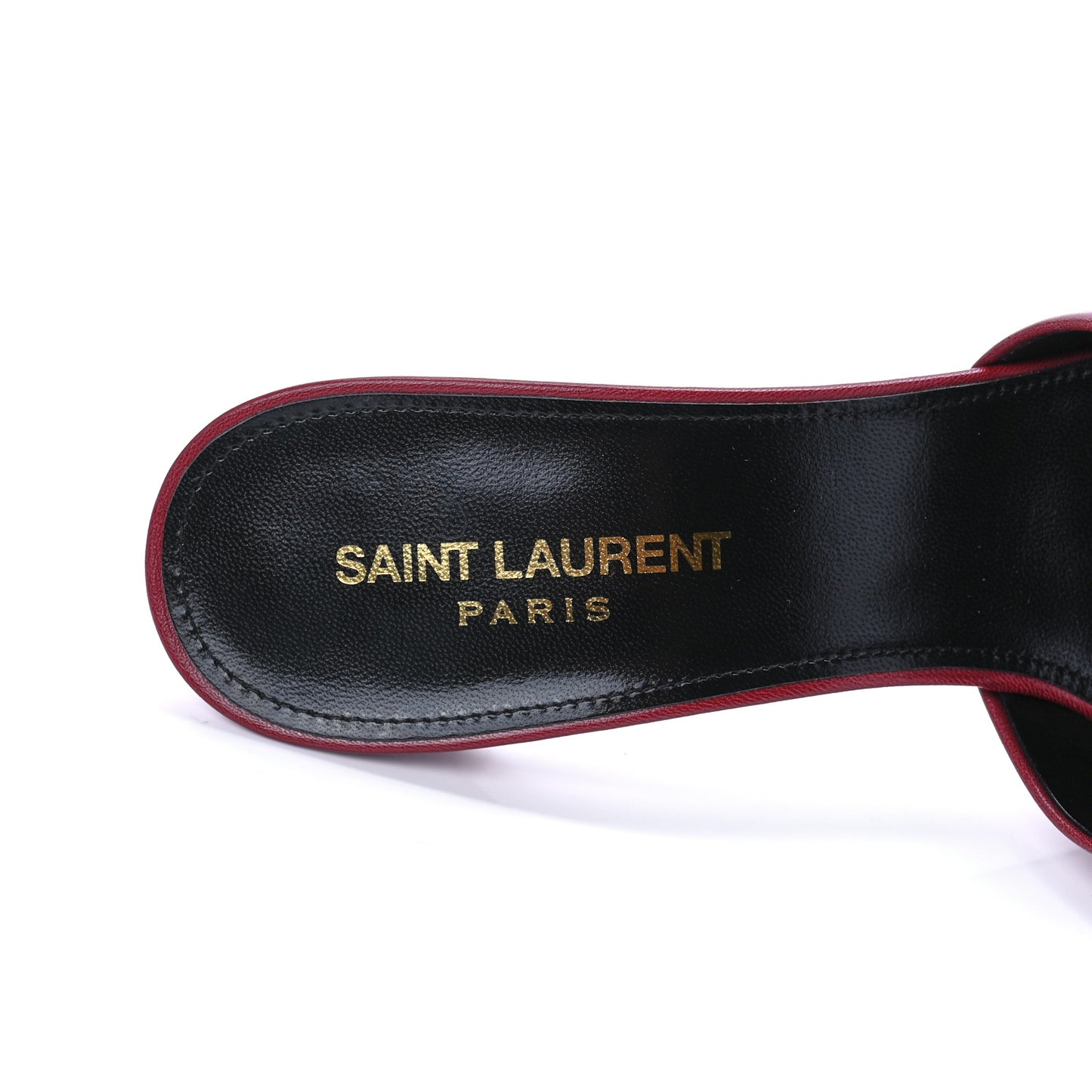 Lambskin Sexy 95mm Pumps 38.5 Opyum Red