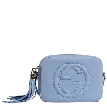Gucci Vitello Range Small Soho Disco Bag Mineral Blue 1 of 9