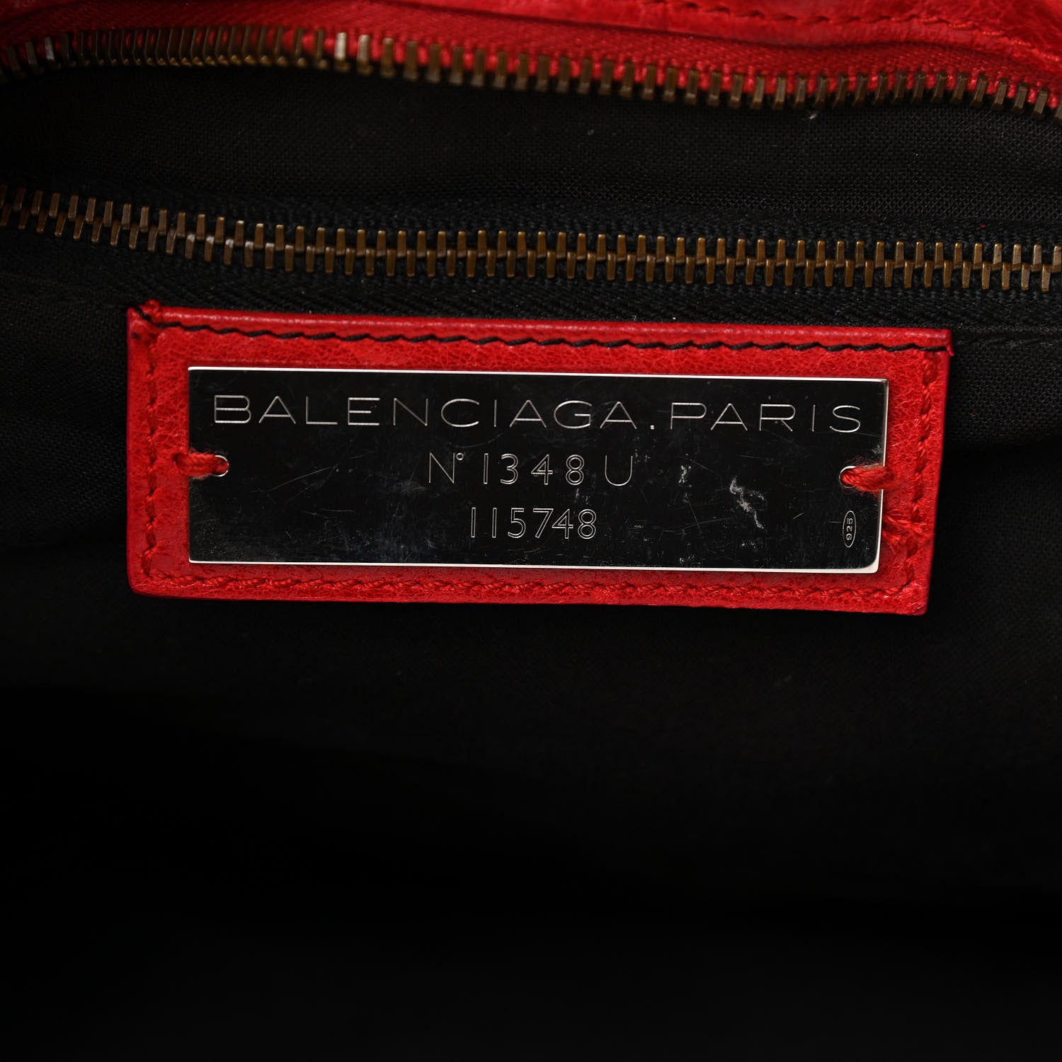 Balenciaga Agneau Classic Hardware City Rouge Coquelicot 5 of 12
