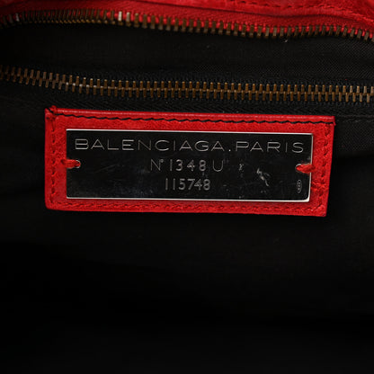 Balenciaga Agneau Classic Hardware City Rouge Coquelicot 5 of 12