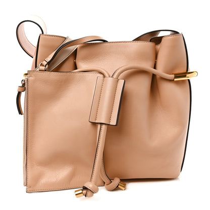 Chloe Calfskin Small Emma Drawstring Bag Blush Nude 1 of 9
