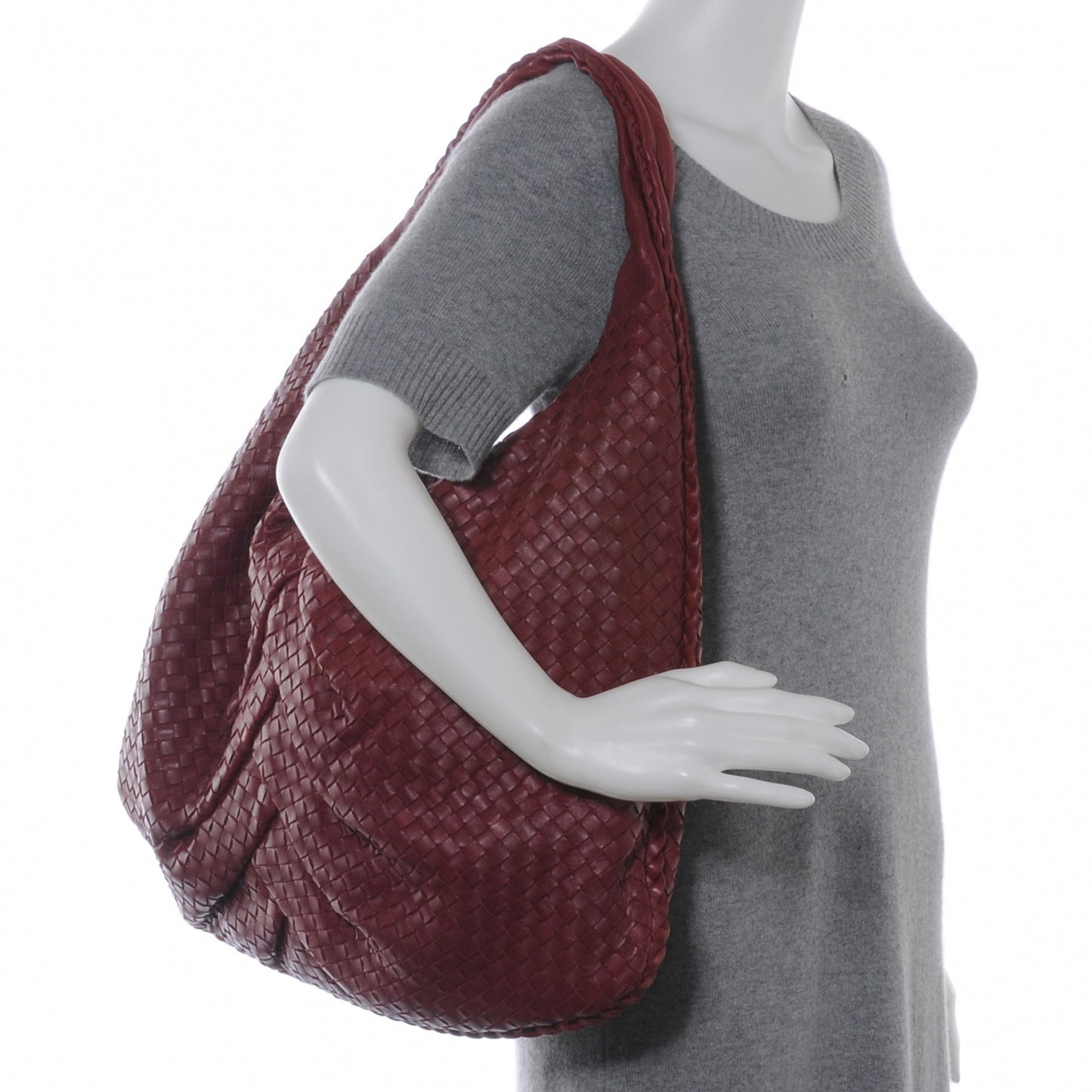 Intrecciato Pleated Maxi Ecplise