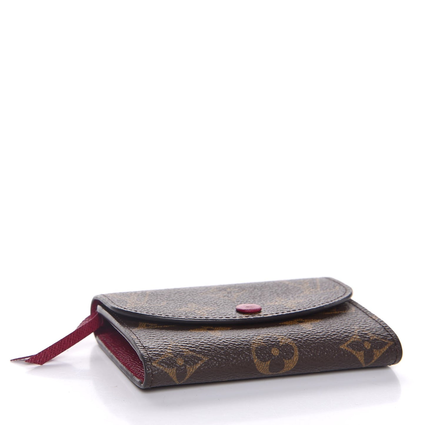 Monogram Rosalie Coin Purse Fuchsia