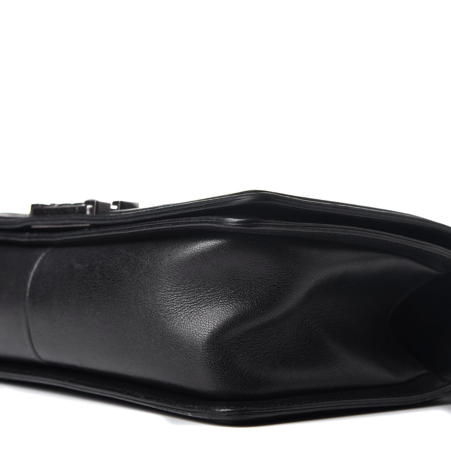 Chanel Lambskin Quilted Medium Boy Flap Black 8 of 9