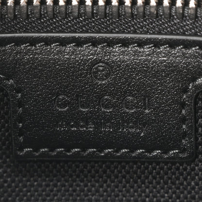 Gucci Soft GG Supreme Monogram Web Belt Bag Black Grey 6 of 10