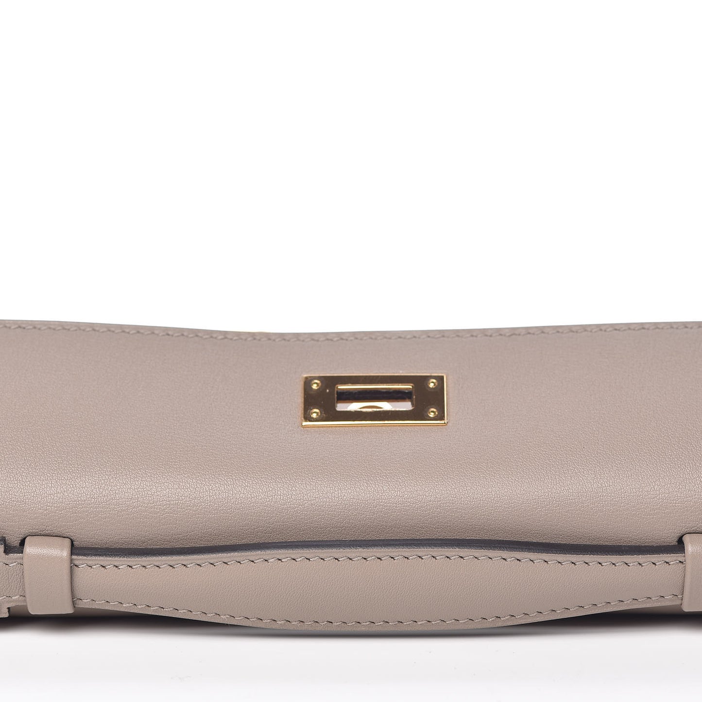 Swift Kelly Cut Clutch Pochette Gris Asphalt