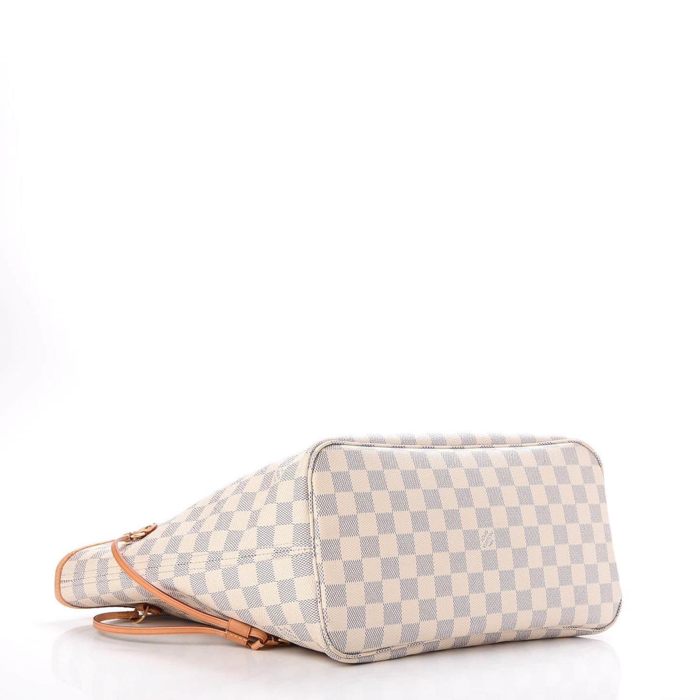Damier Azur Neo Neverfull MM Rose Ballerine