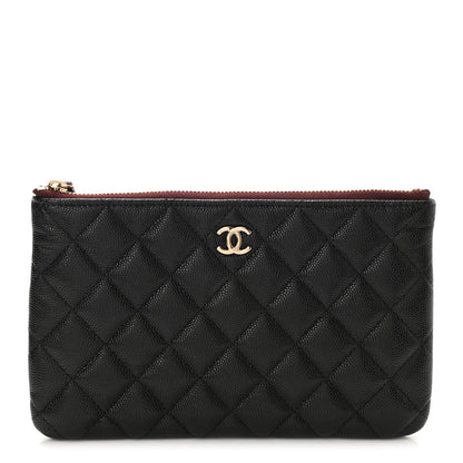 Chanel Caviar Quilted Cosmetic Case Black 1 of 7