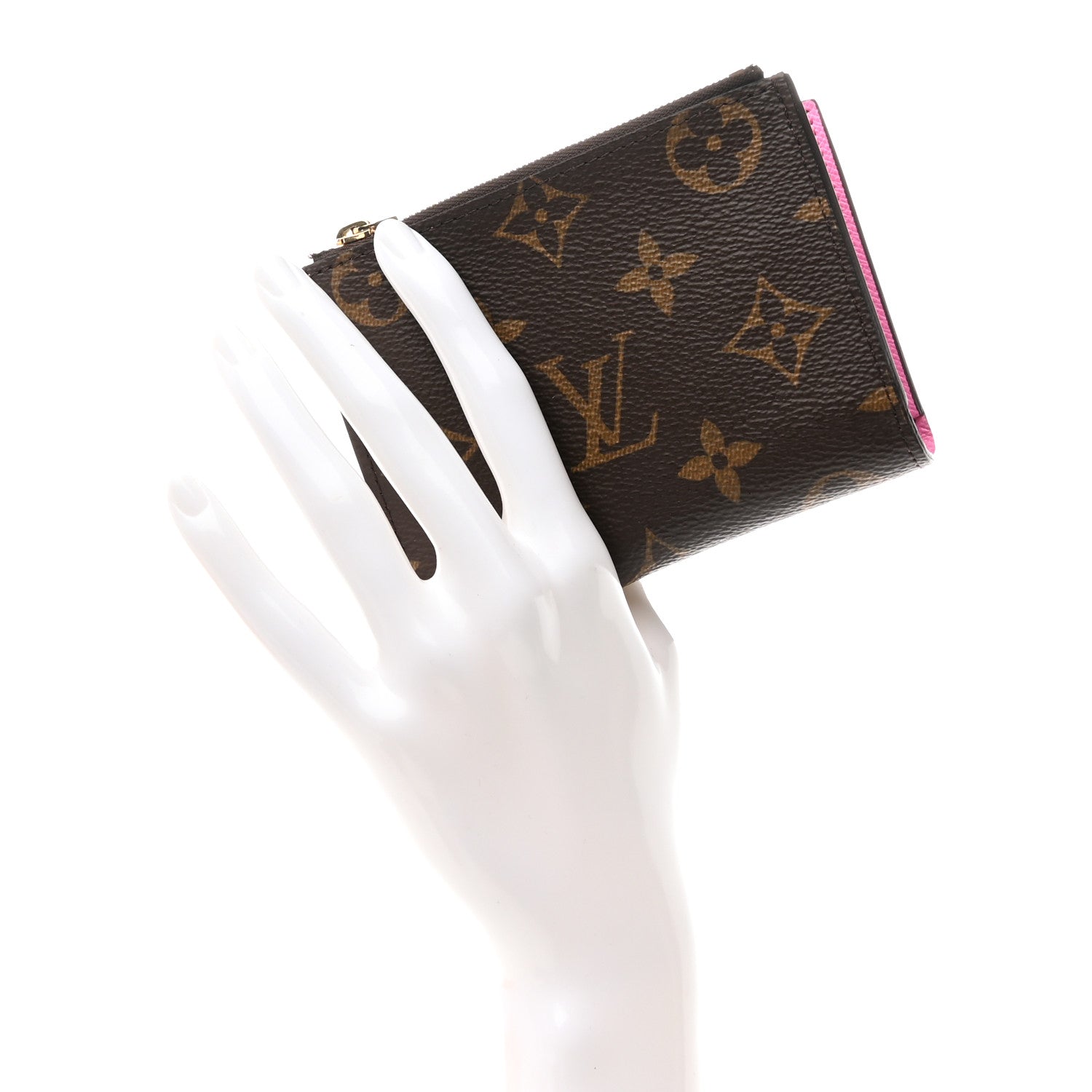 Louis Vuitton Monogram Lisa Wallet Rose Lollipop 2 of 9
