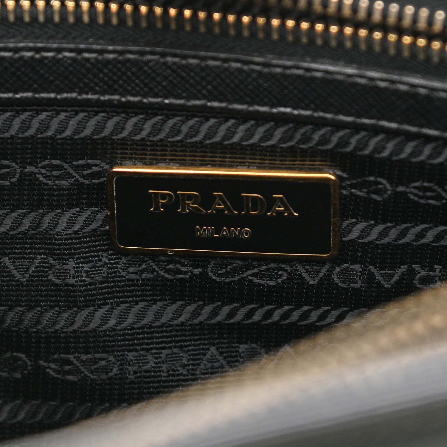 Prada Saffiano Lux Medium Tote Black 6 of 14