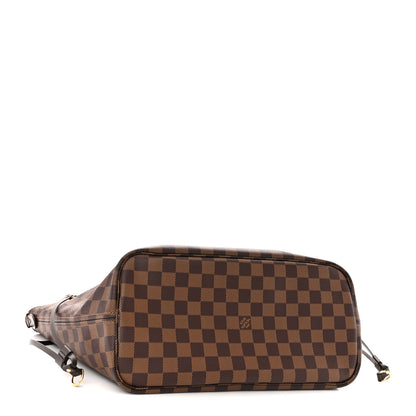 Louis Vuitton Damier Ebene Neo Neverfull MM Rose Ballerine 5 of 11