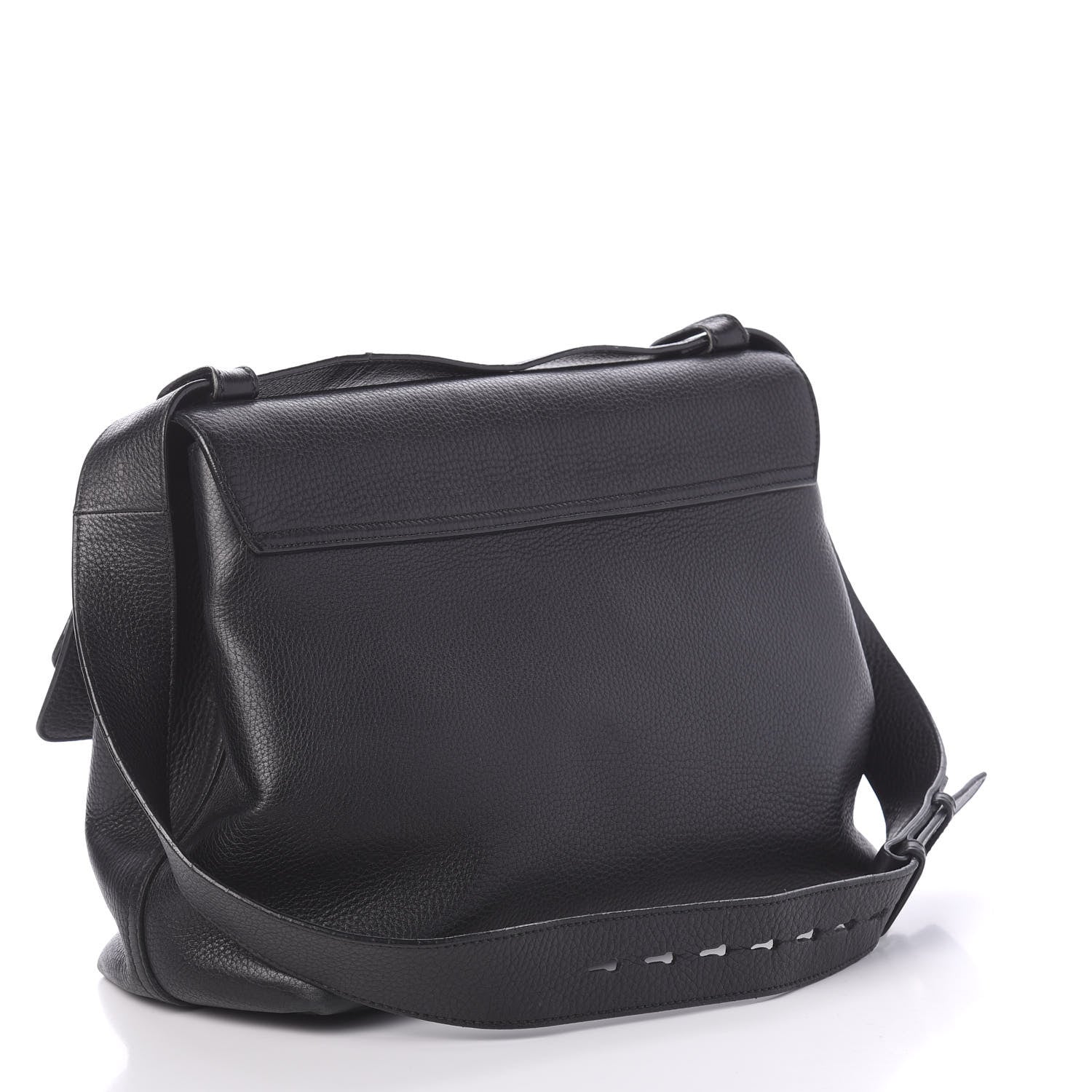 Gucci Calfskin Large GG Marmont Shoulder Bag Black 3 of 11