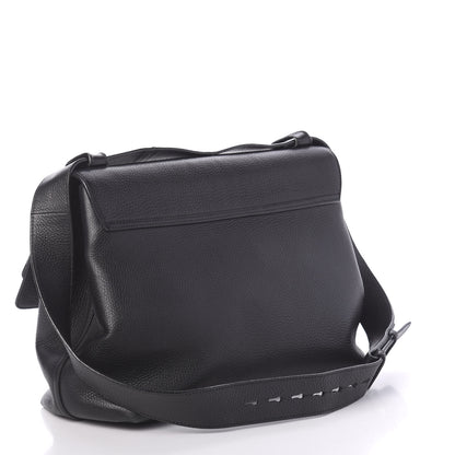 Gucci Calfskin Large GG Marmont Shoulder Bag Black 3 of 11