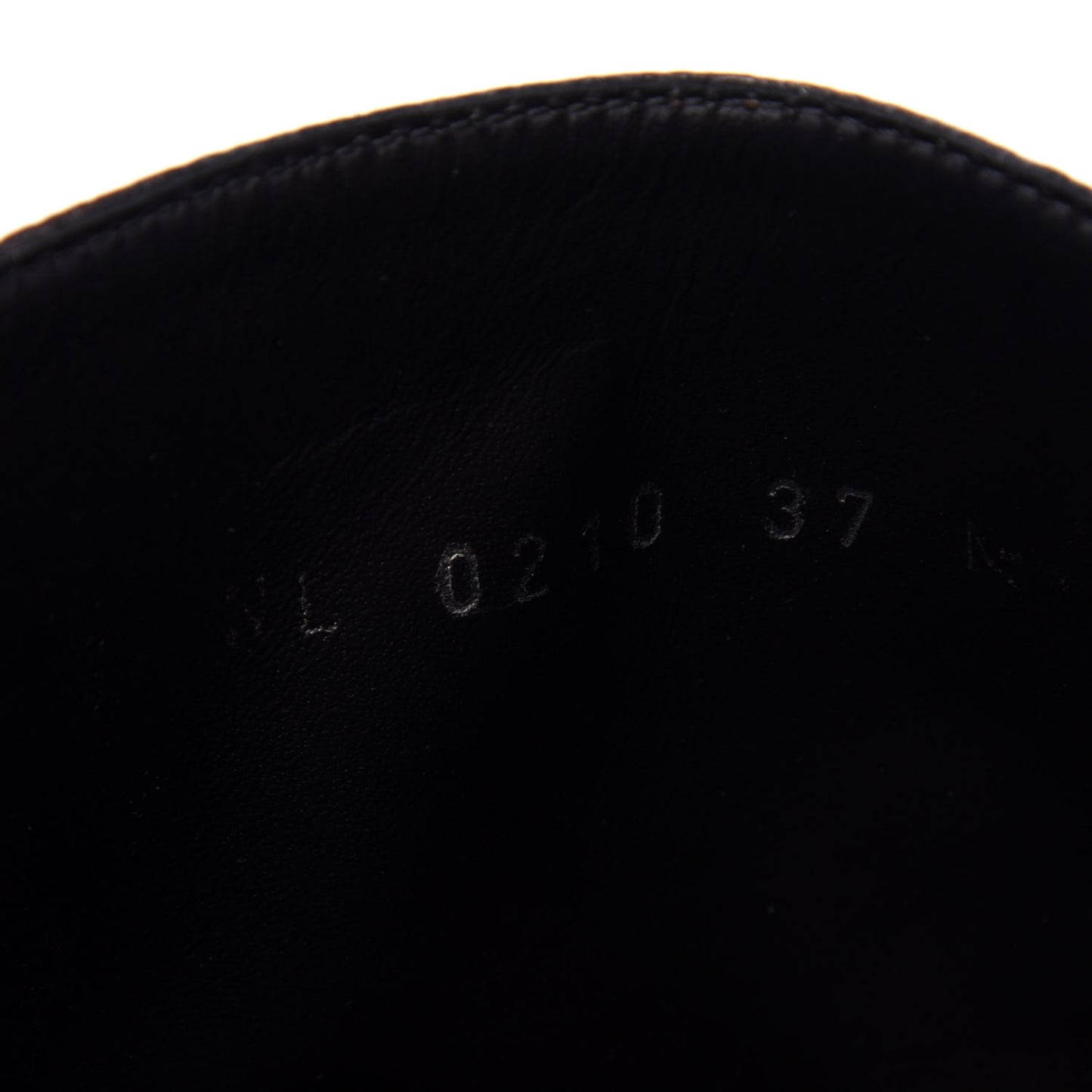 Calfskin Monogram Wonderland Flat Ranger Boots 37 Black
