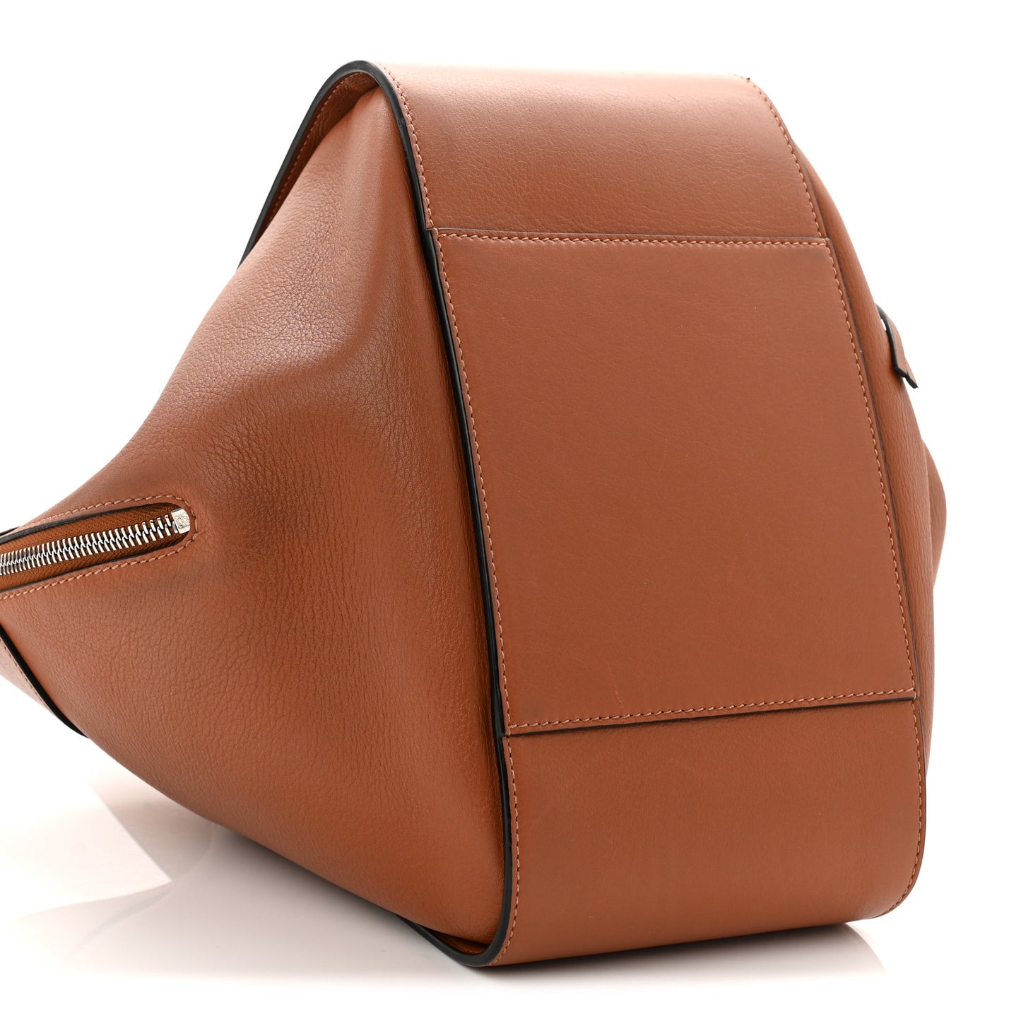 Calfskin Small Hammock Shoulder Bag Tan