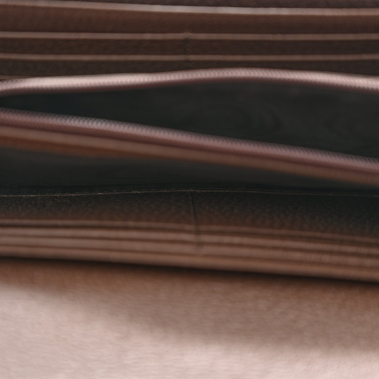 Gucci GG Supreme Monogram Web Ophidia Continental Wallet Brown 5 of 8