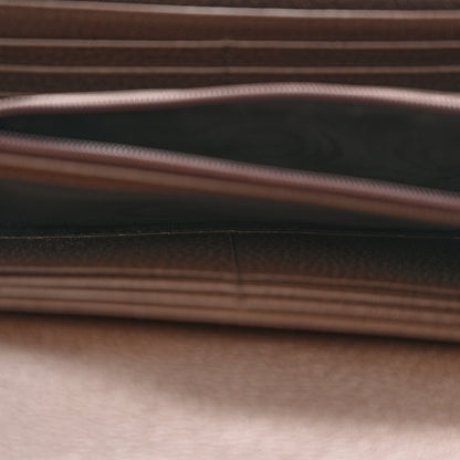 Gucci GG Supreme Monogram Web Ophidia Continental Wallet Brown 5 of 8