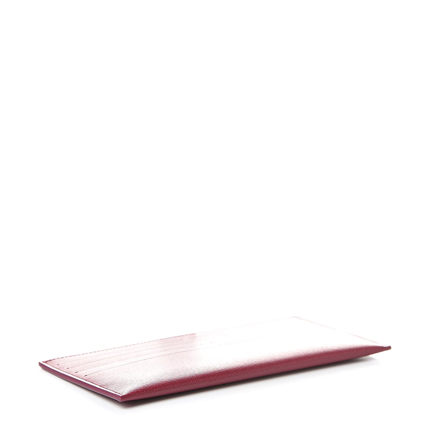 Calfskin Felicie Card Holder Insert Fuchsia