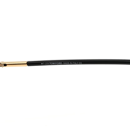 Tom Ford Metal Polarized Aviator Curtis Sunglasses TF748 Gold Black 5 of 7