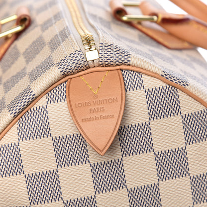 Louis Vuitton Damier Azur Speedy 30 7 of 13